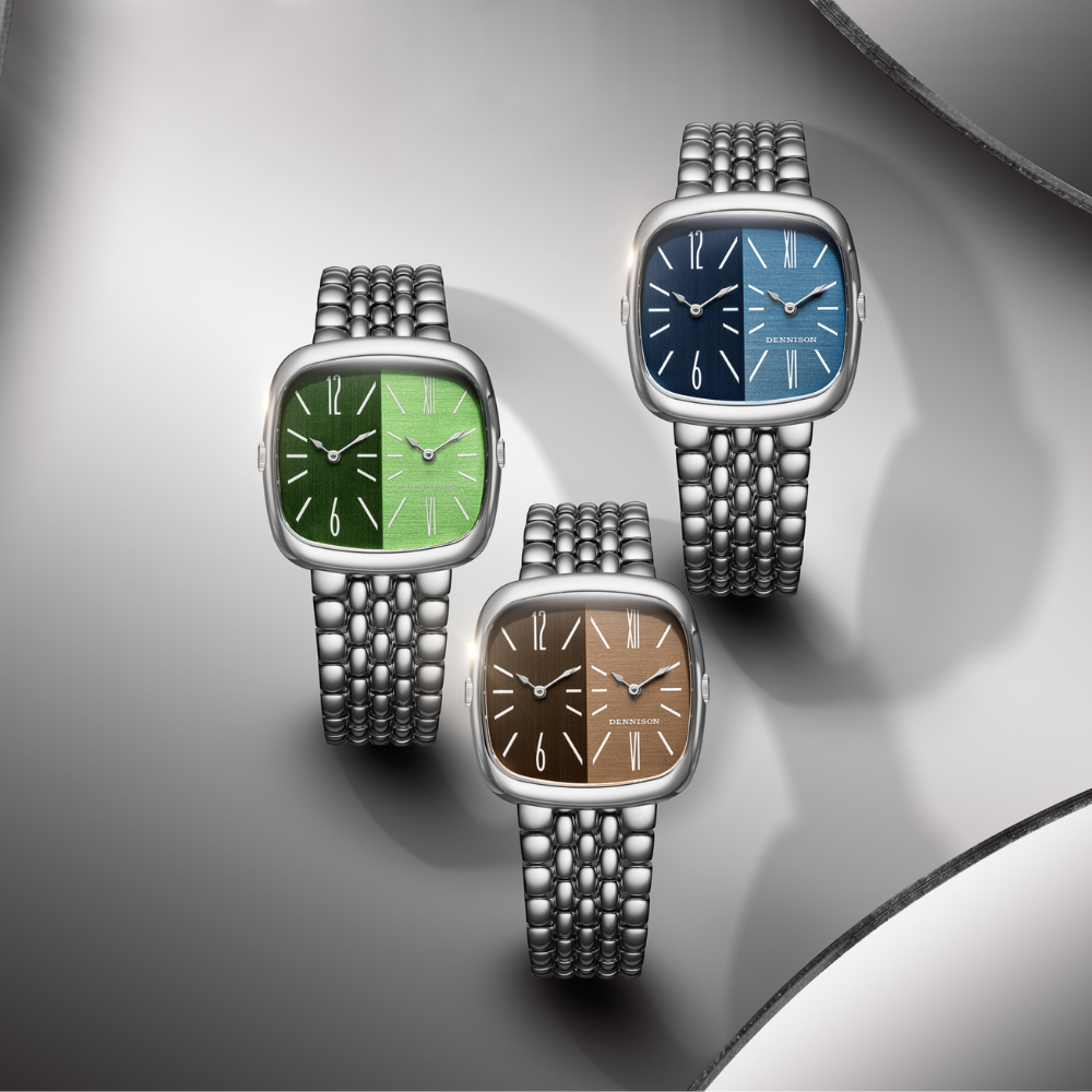 DENNISON新作「ALD Dual Time “SHADES”」登場|光で表情を変える新ダイヤル