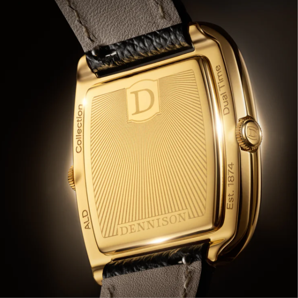 DENNISON Aventurine & Black Sunray In Gold