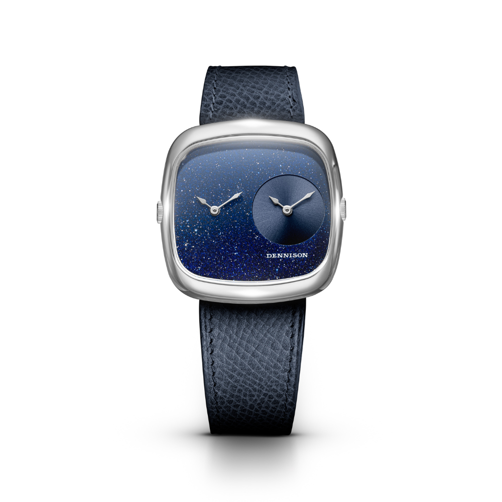 DENNISON Aventurine & Black Sunray In Steel