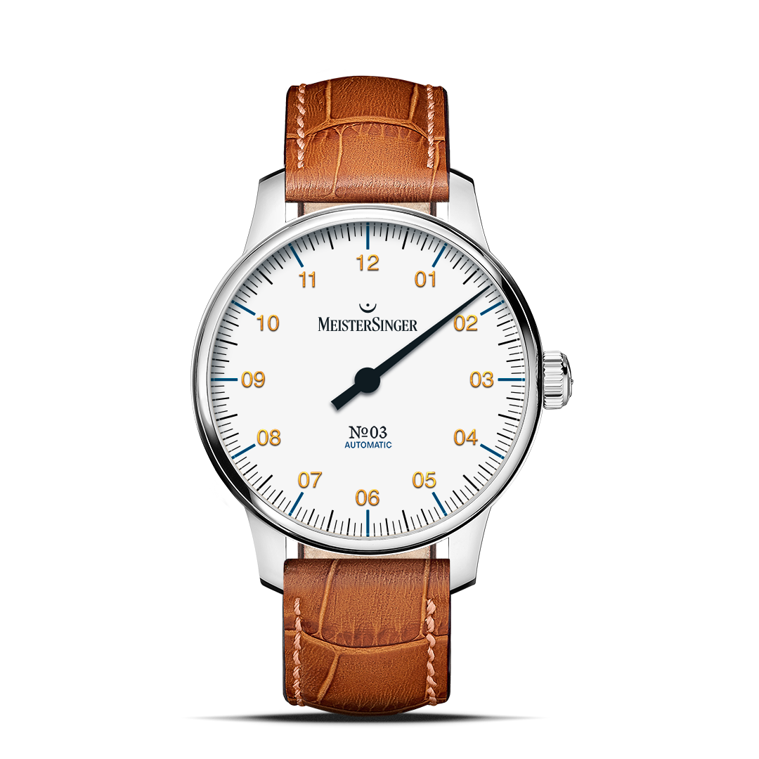 MeisterSinger №03 38mm - White