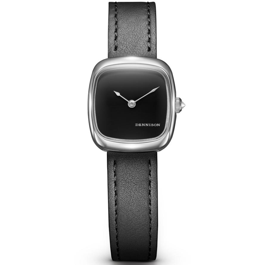 DENNISON ALD Mini Black Onyx In Steel