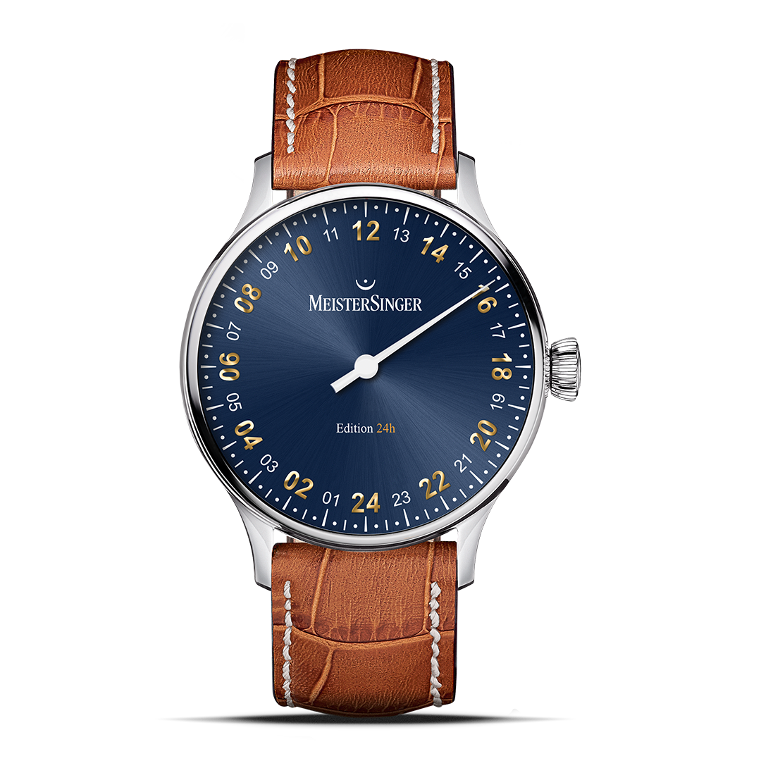 MeisterSinger Edition 24H -Sunburst steel blue with gold(100本限定)