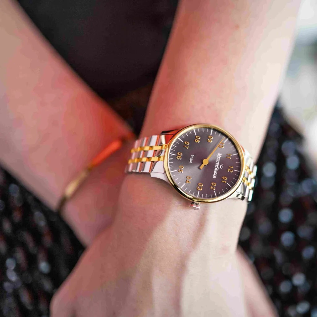 MeisterSinger Yaara - Anthracite with Gold