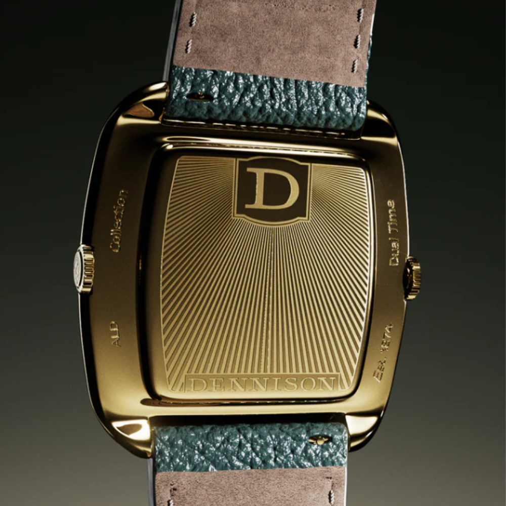 DENNISON Malachite & Green Sunray In Gold