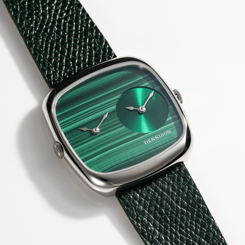 DENNISON Malachite & Green Sunray In Steel