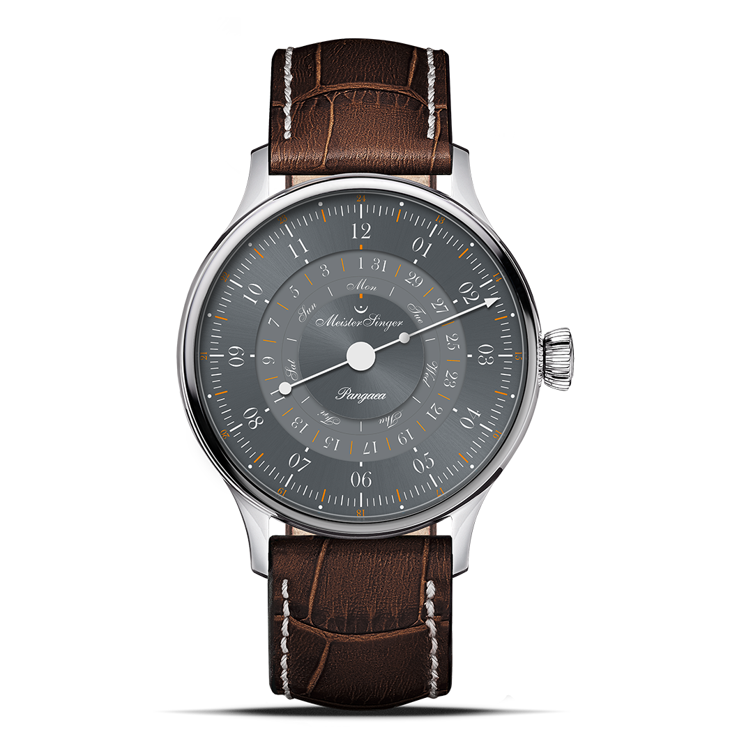 MeisterSinger Pangaea Day Date 365 PDD365927｜郵便馬車時代の美学を