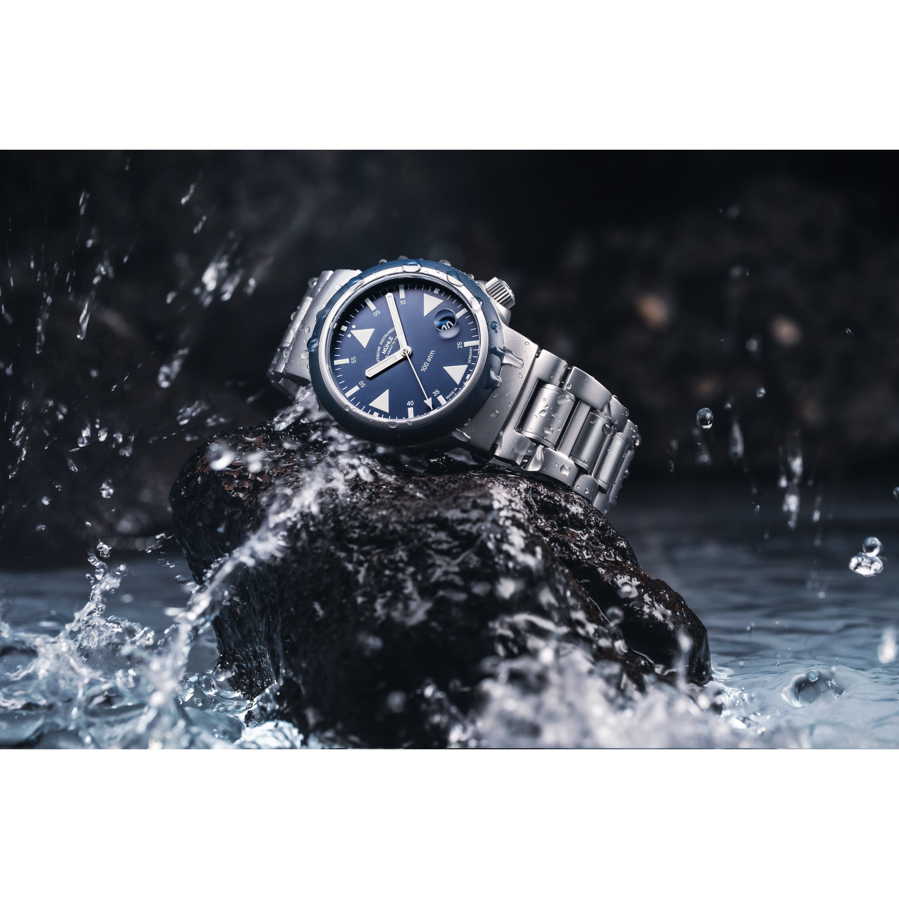 S.A.R. Rescue-Timer Nautical Blue M1-41-02-MB-II
