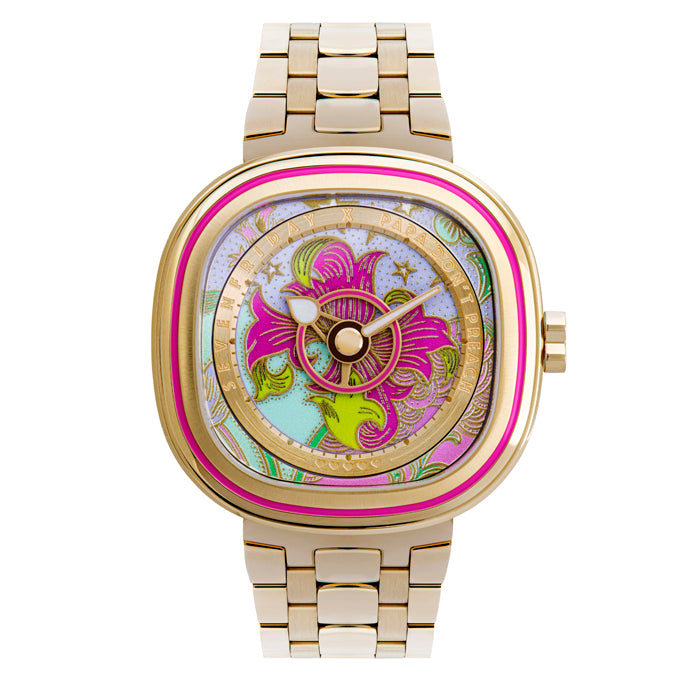 SEVENFRIDAY C2/01｜PAPA DON'T PREACHとのコラボが生んだ花咲く