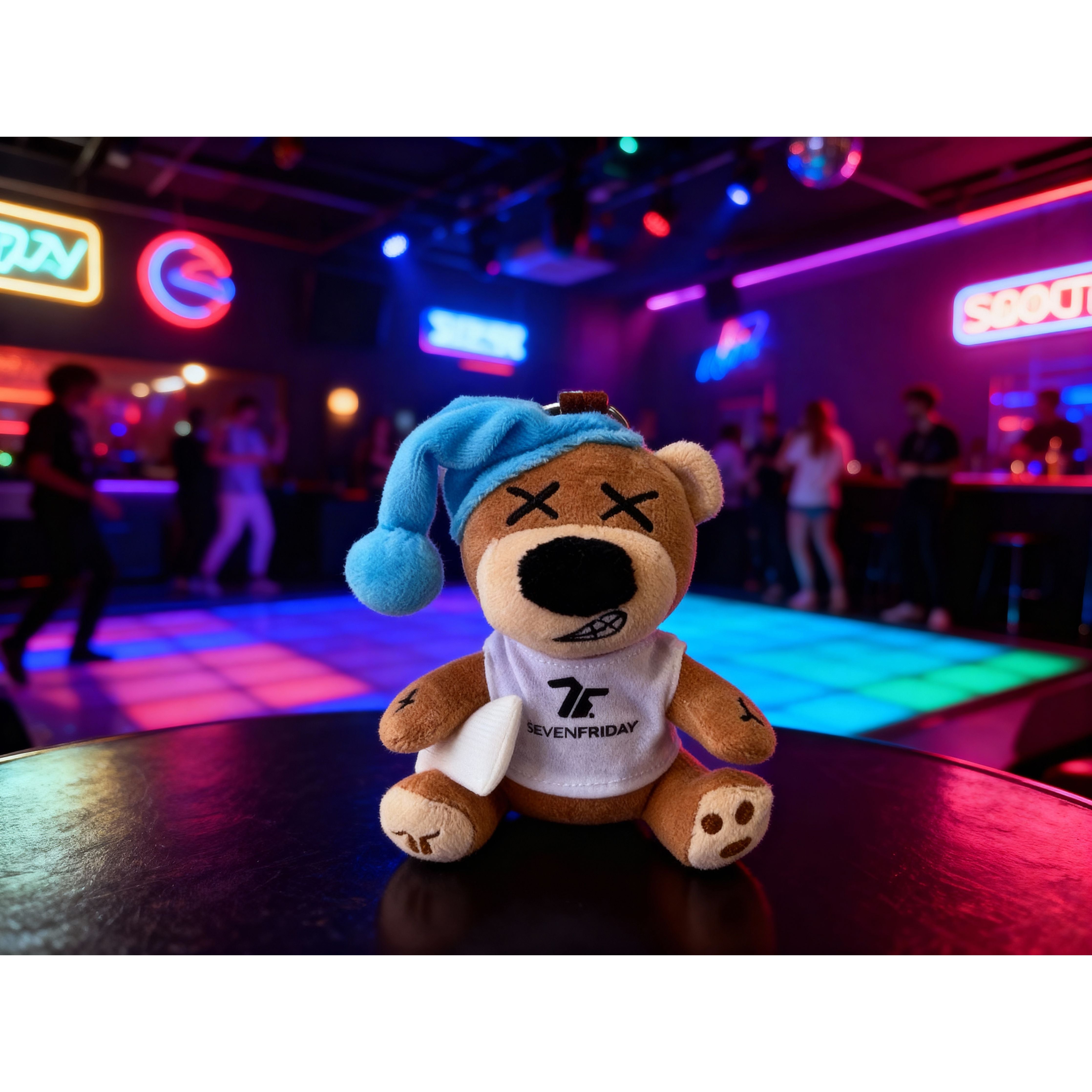 Riley Key Chain - Sleepy Riley