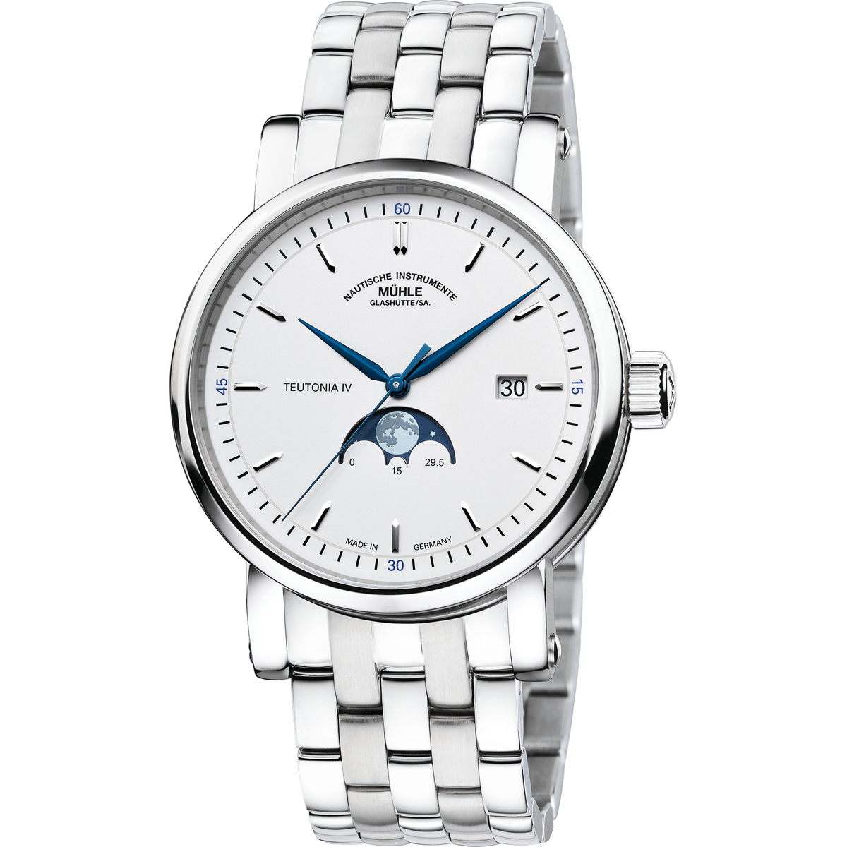 Mühle Glashütte M1-44-05-MB｜Teutonia IV Moonphase 自動巻き 41mm
