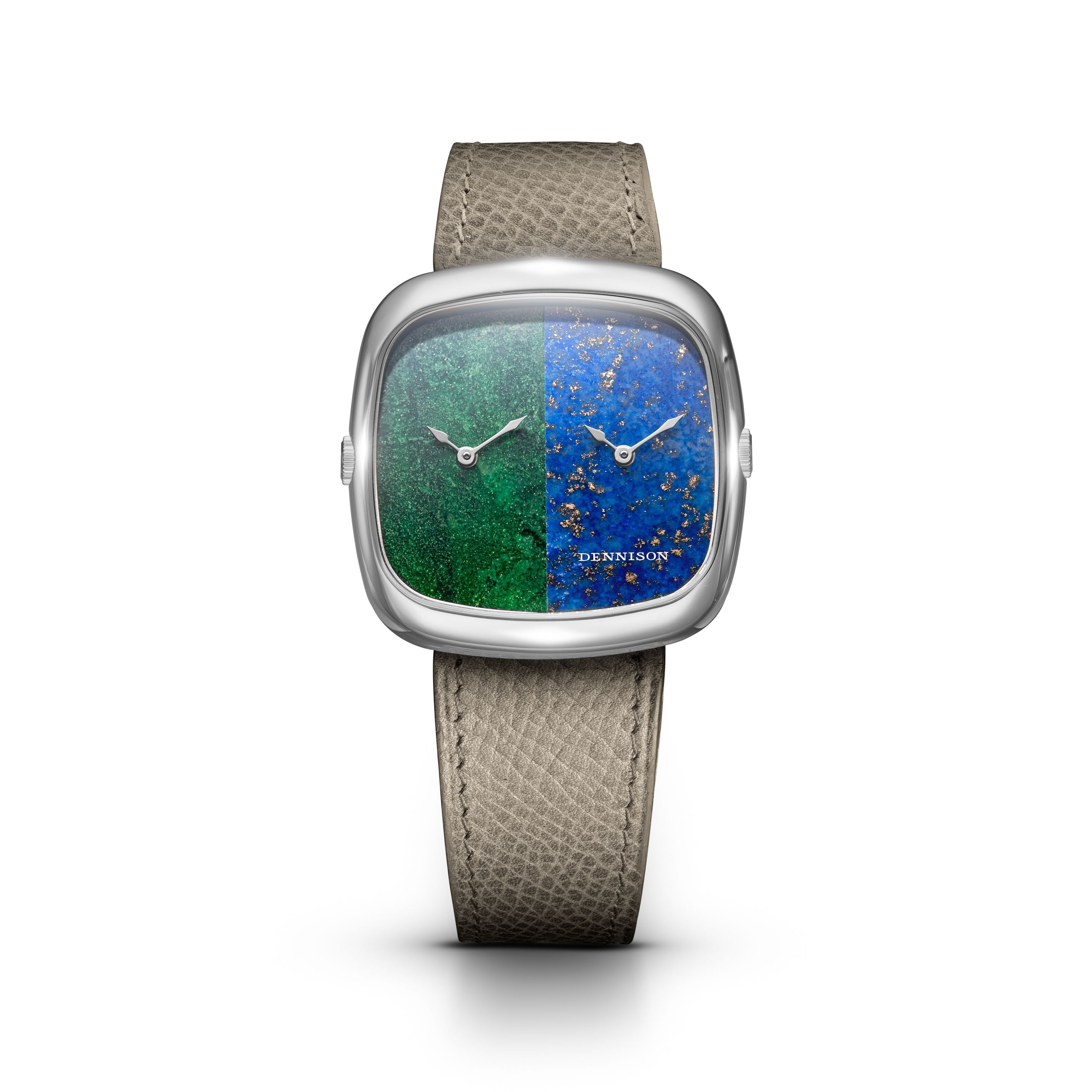 DENNISON ALD Dual Time Héliotrope et Lapis en acier
