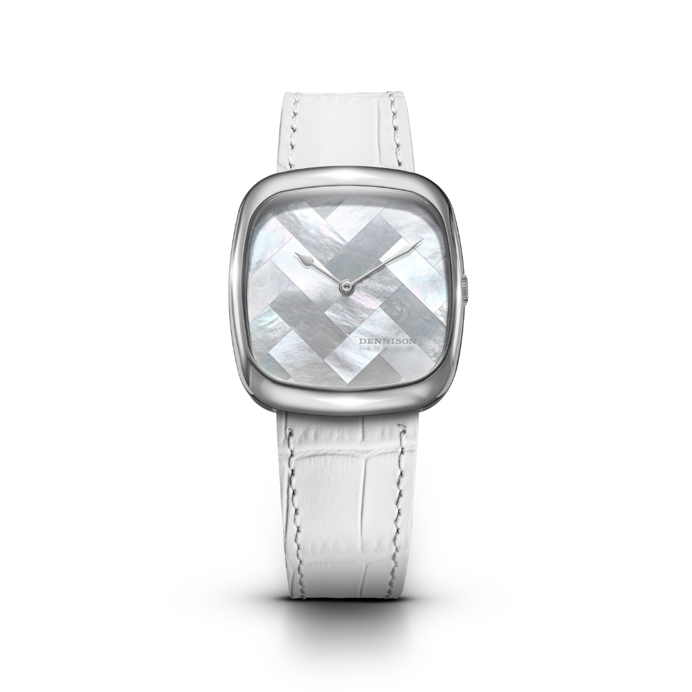 DENNISON ALD White MOP “Ghost” In Steel