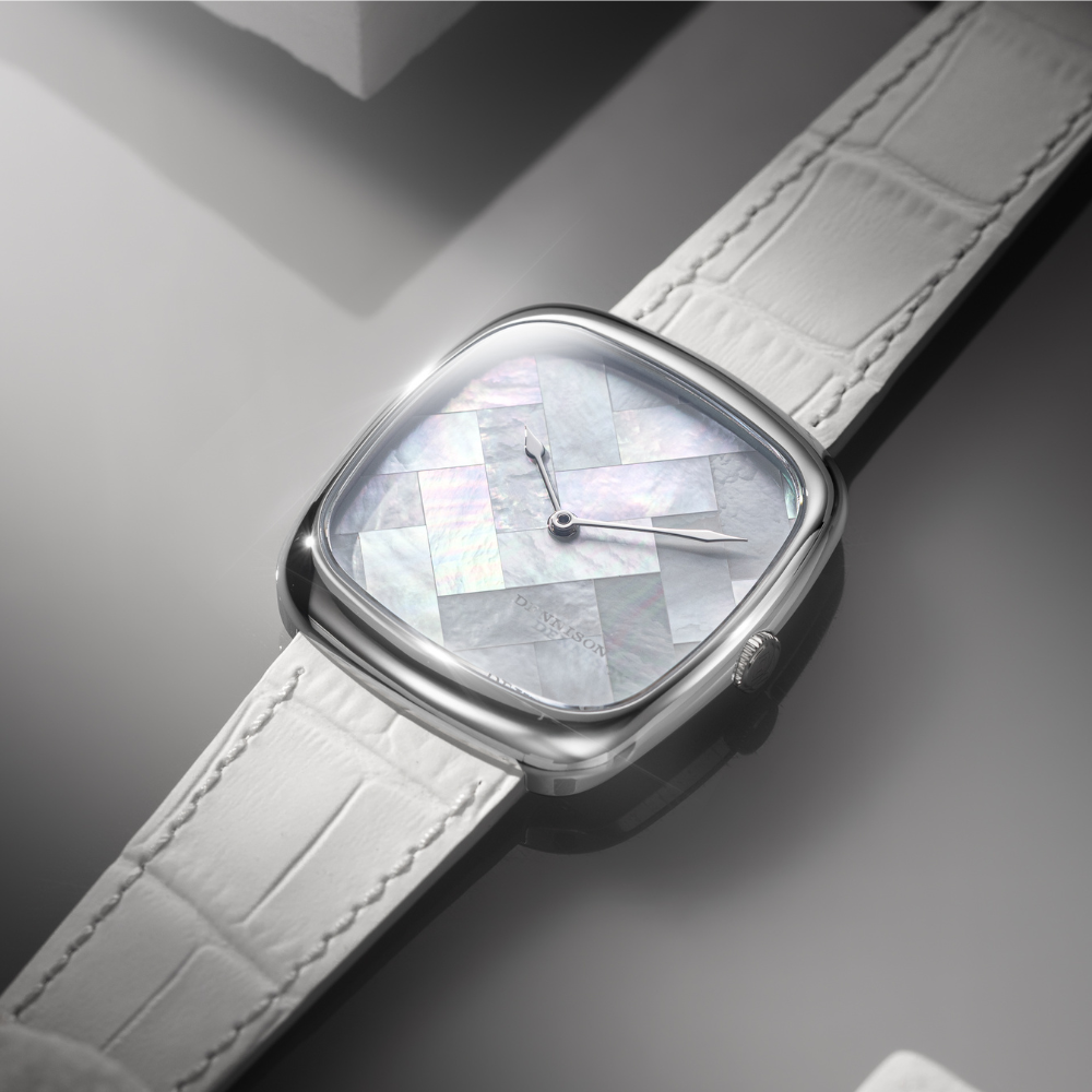 DENNISON ALD White MOP “Ghost” In Steel