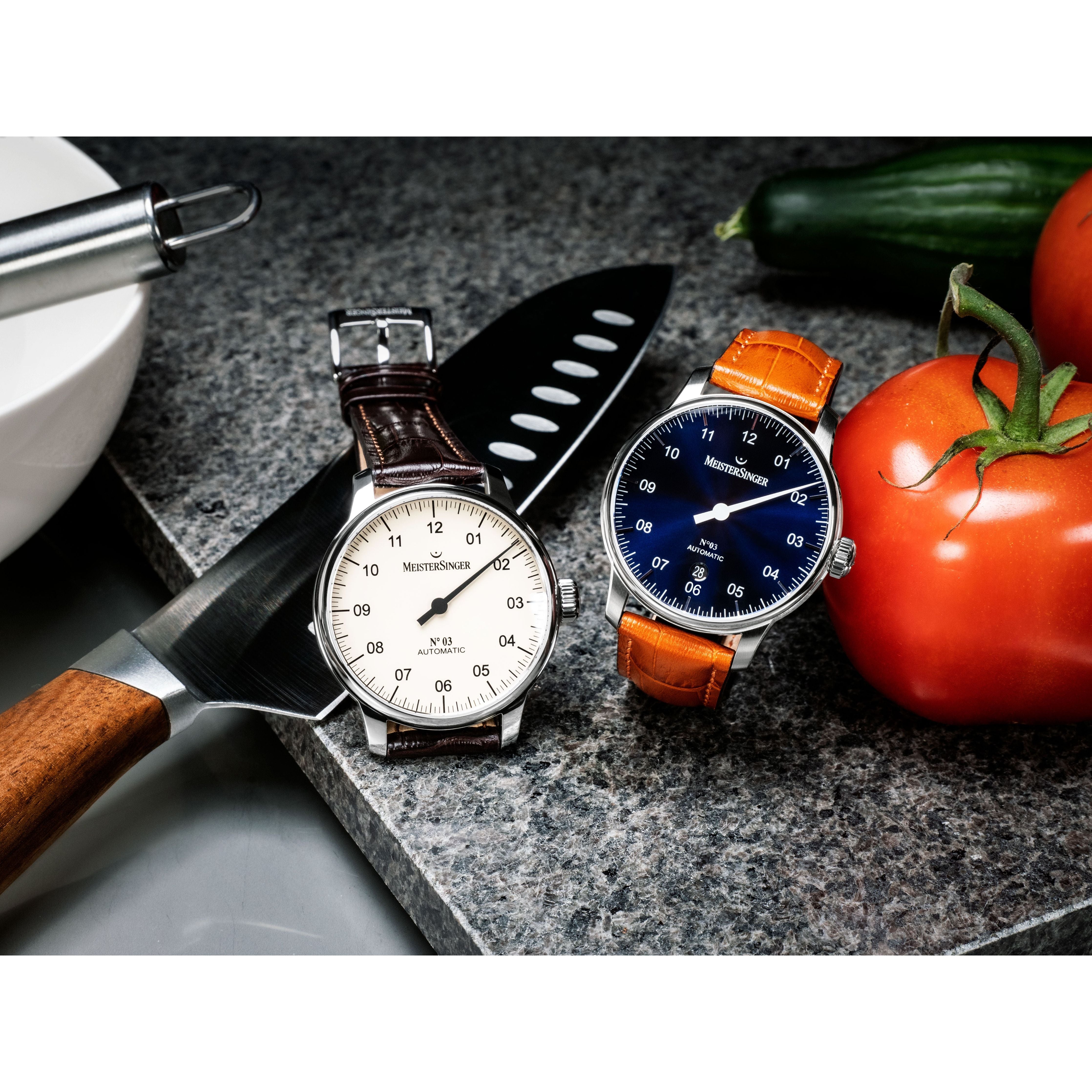 MeisterSinger №03 43mm -  Ivory