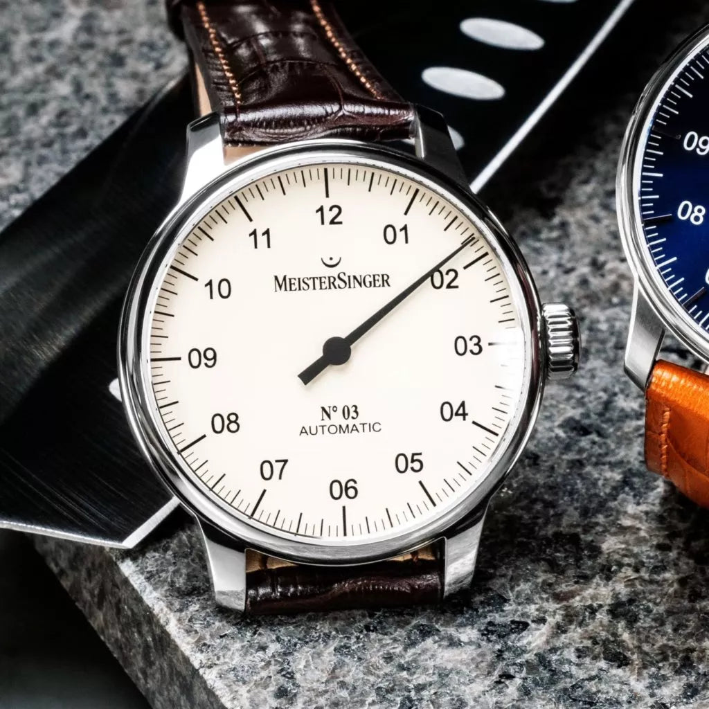 MeisterSinger №03 38mm - Ivory