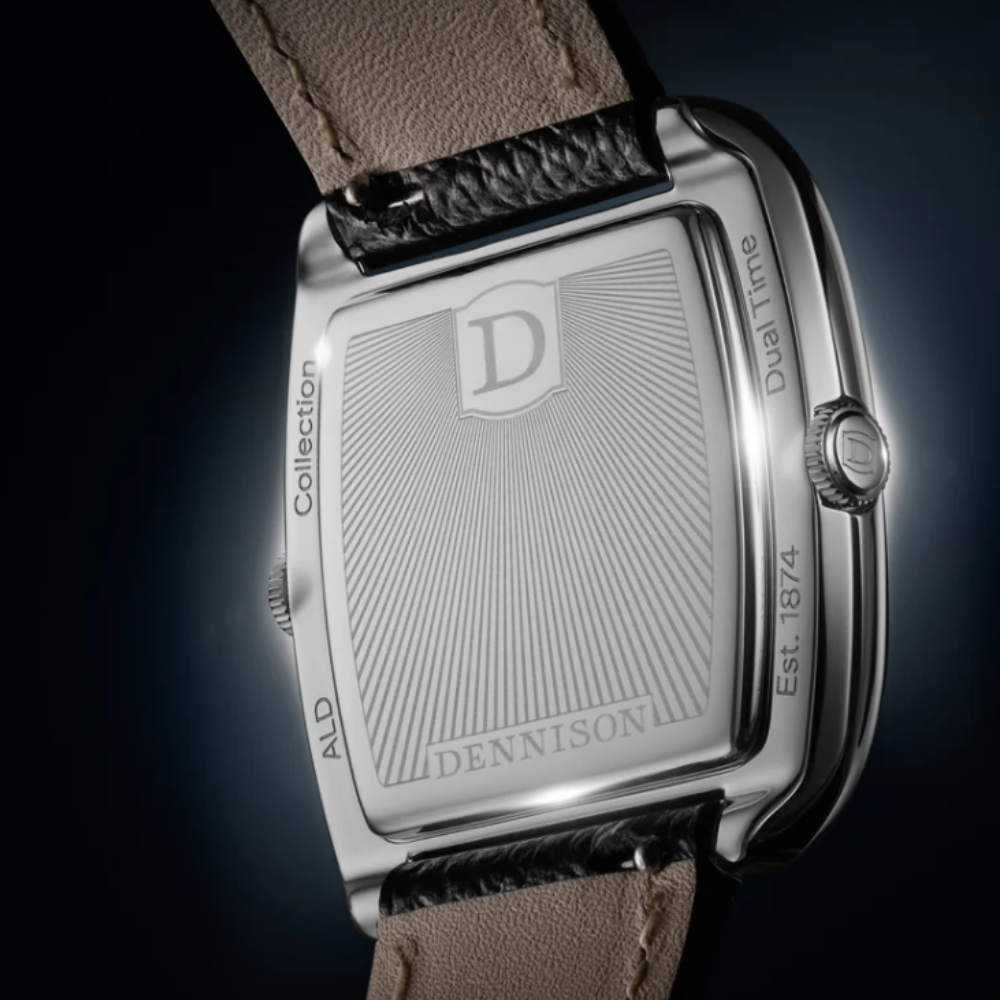 DENNISON Aventurine & Black Sunray In Steel