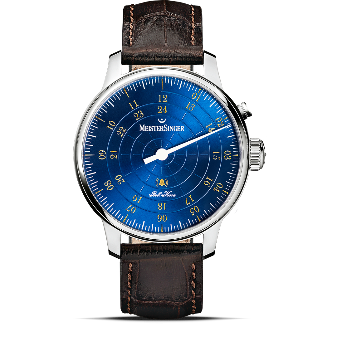 MeisterSinger Bell Hora - Medium blue/Gold