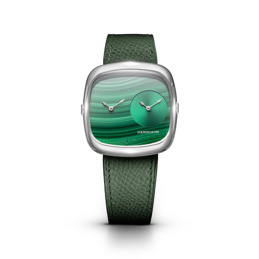 DENNISON Malachite & Green Sunray In Steel