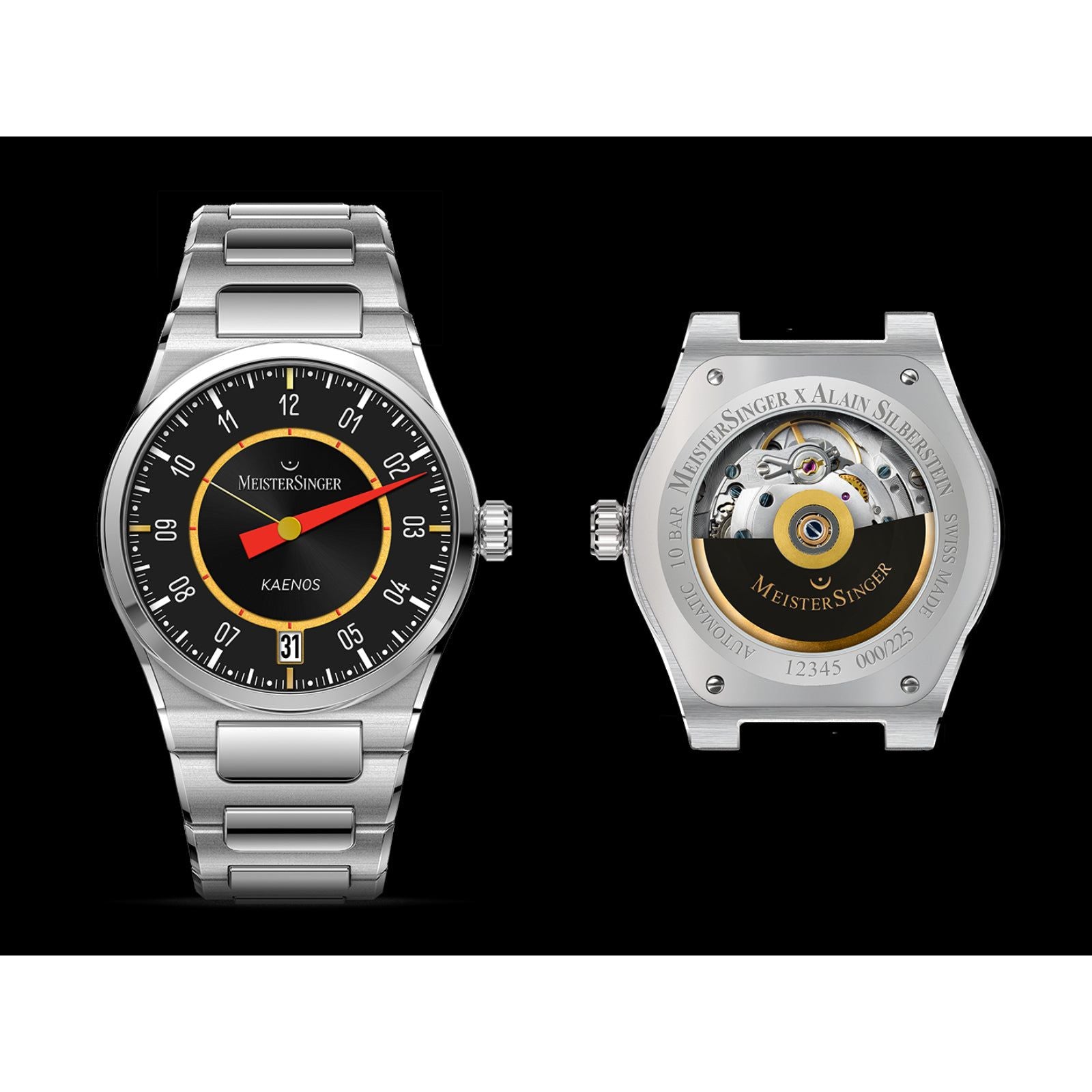 MeisterSinger × Alain Silberstein Edition Kaenos Grande Date