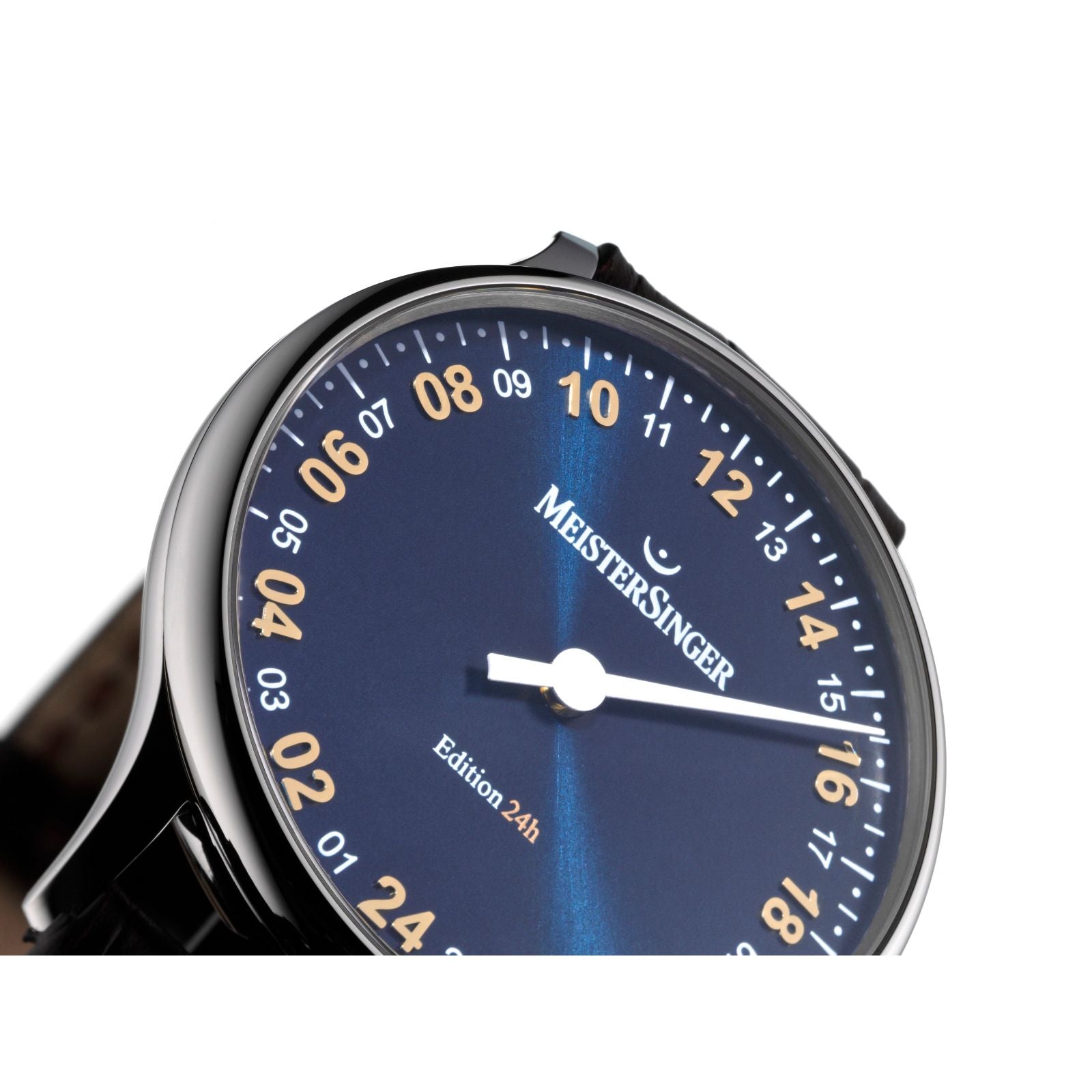 MeisterSinger Edition 24H -Sunburst steel blue with gold（100本限定）
