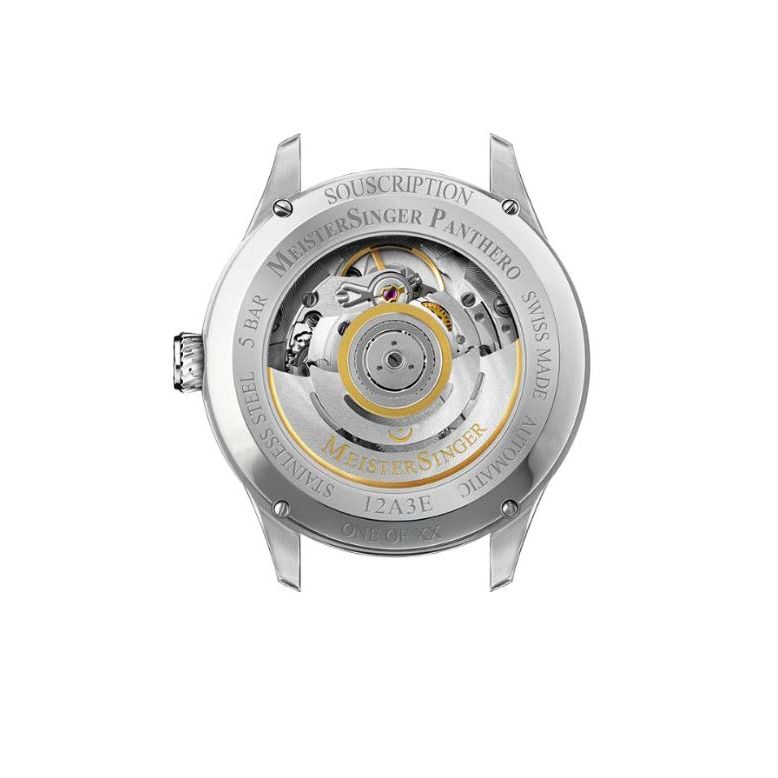 MeisterSinger Souscription Panthero, Jumping Hour Guilloché （世界66本限定・日本2本限定）