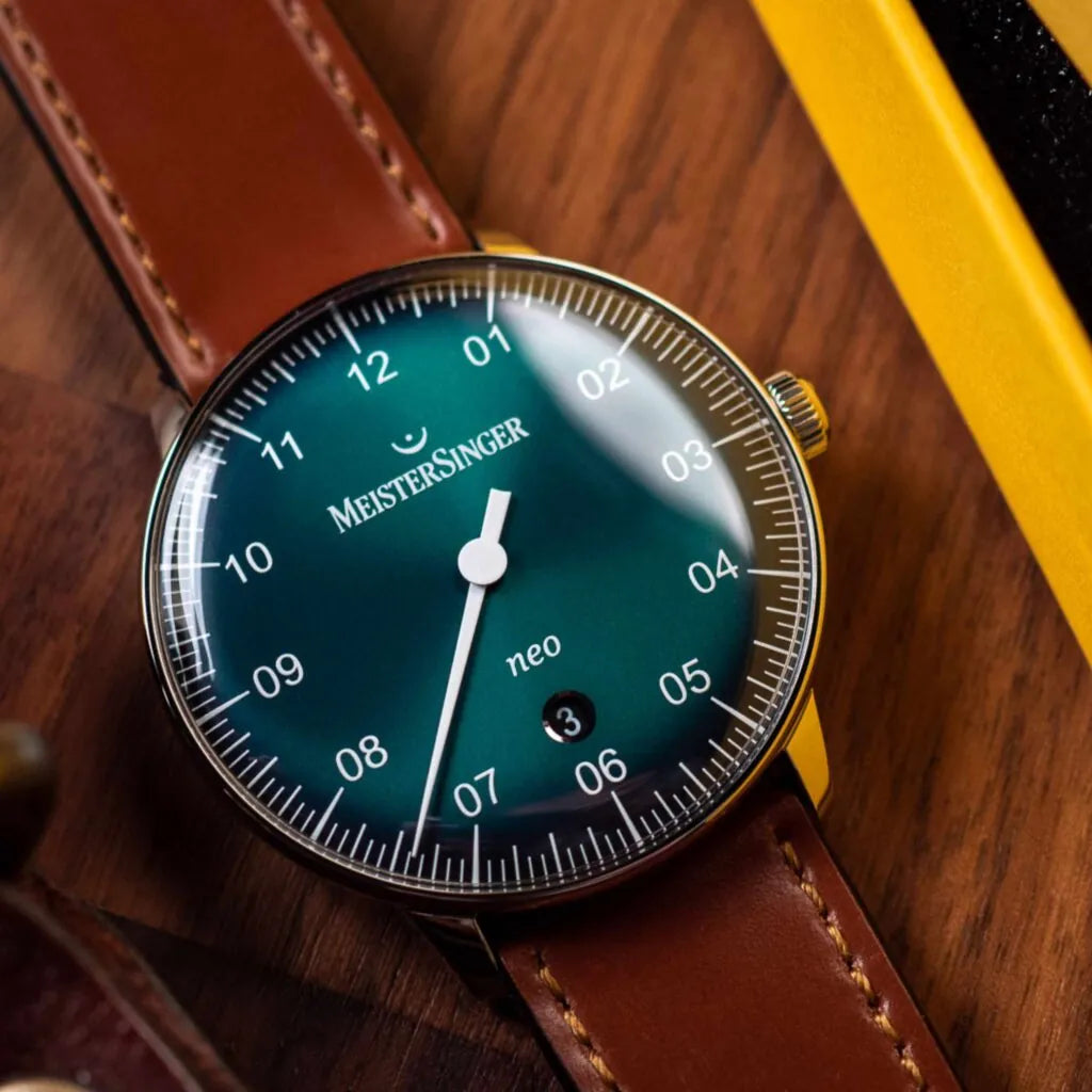 MeisterSinger Neo Plus - Sunburst Green Dégradé