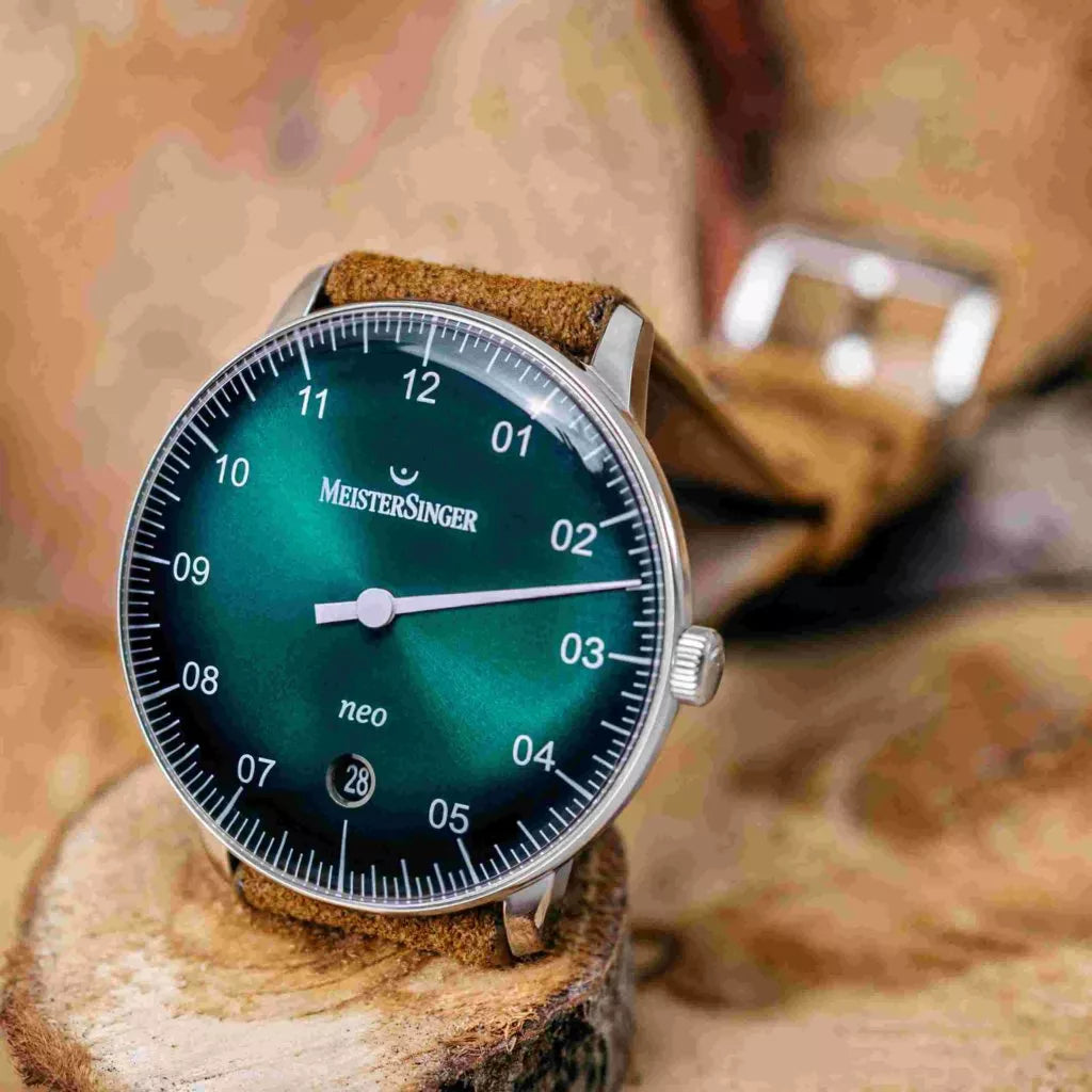 MeisterSinger Neo Plus - Sunburst Green Dégradé