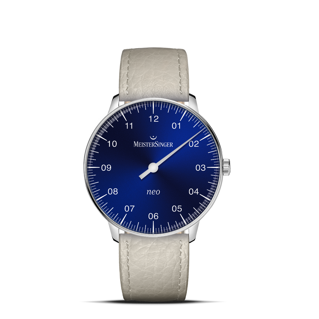 MeisterSinger Neo - Sunburst Blue （Sapphire Cristal）