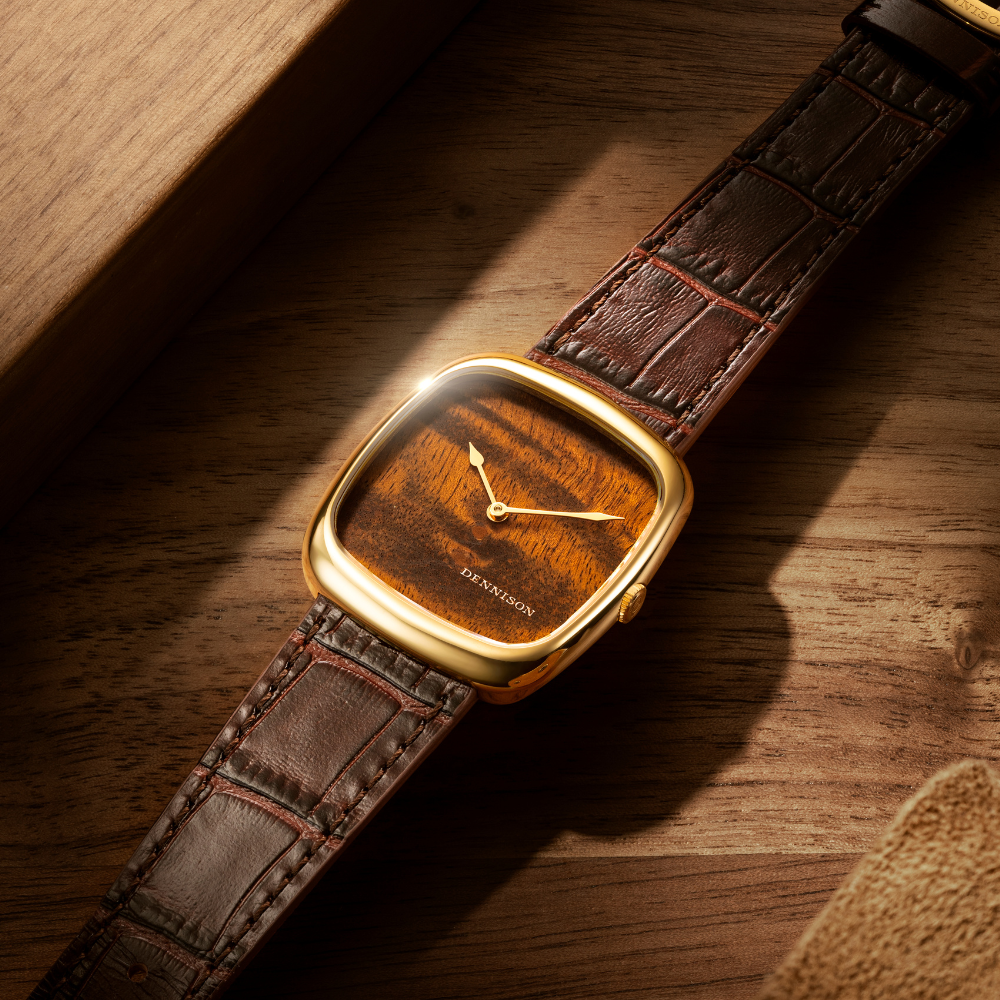 DENNISON Natural Wood In Gold