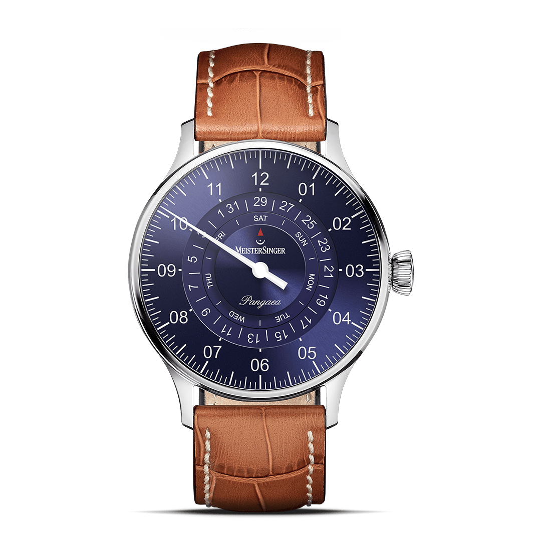 MeisterSinger Pangaea Day Date - Sunburst Blue
