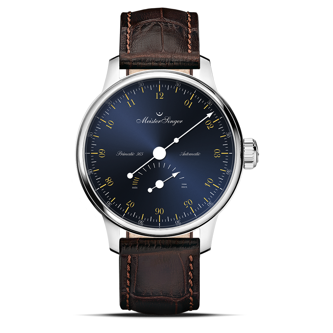 MeisterSinger Primatic 365 -Sunburst Steelblue with Gold