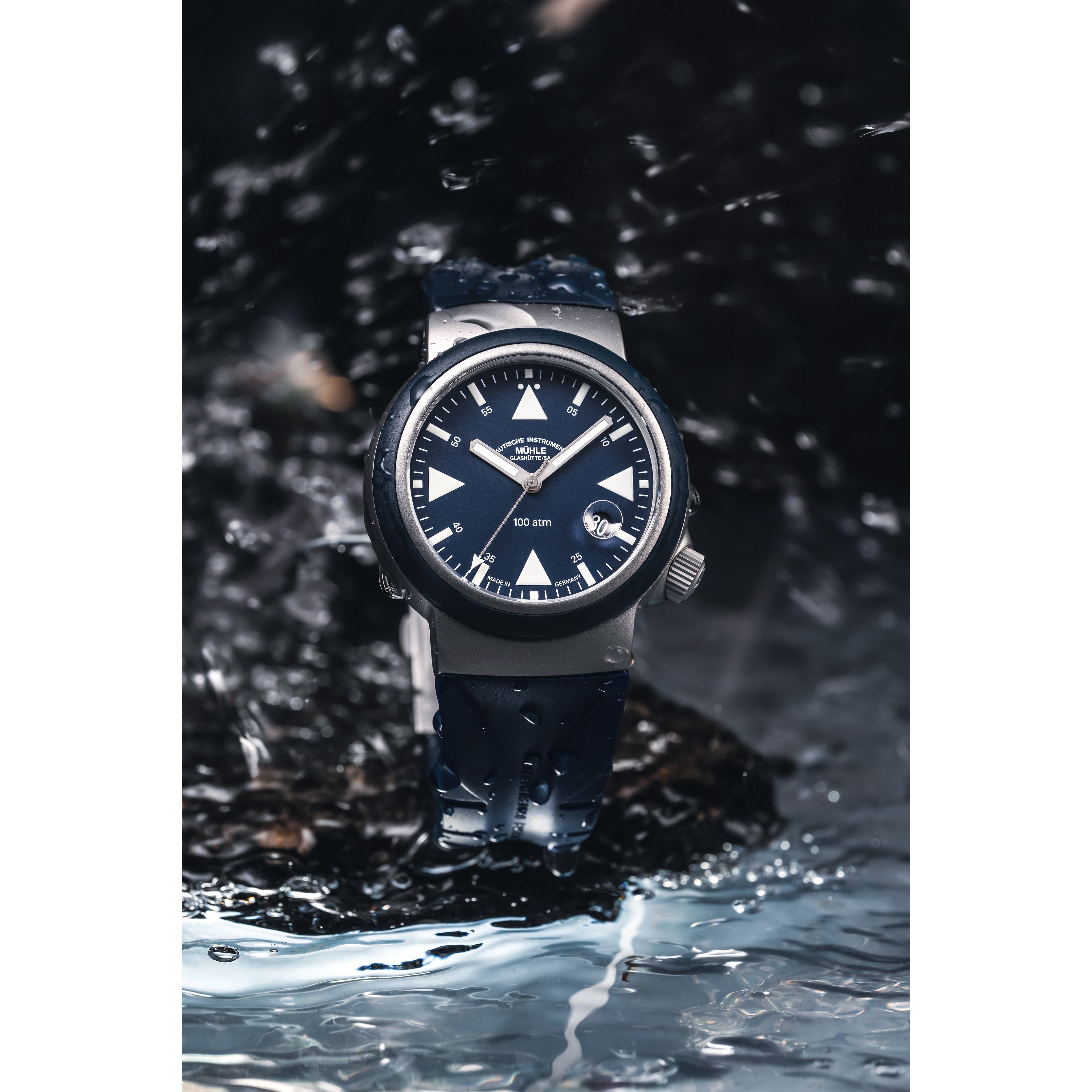 S.A.R. Rescue-Timer Nautical Blue  M1-41-02-KB-II