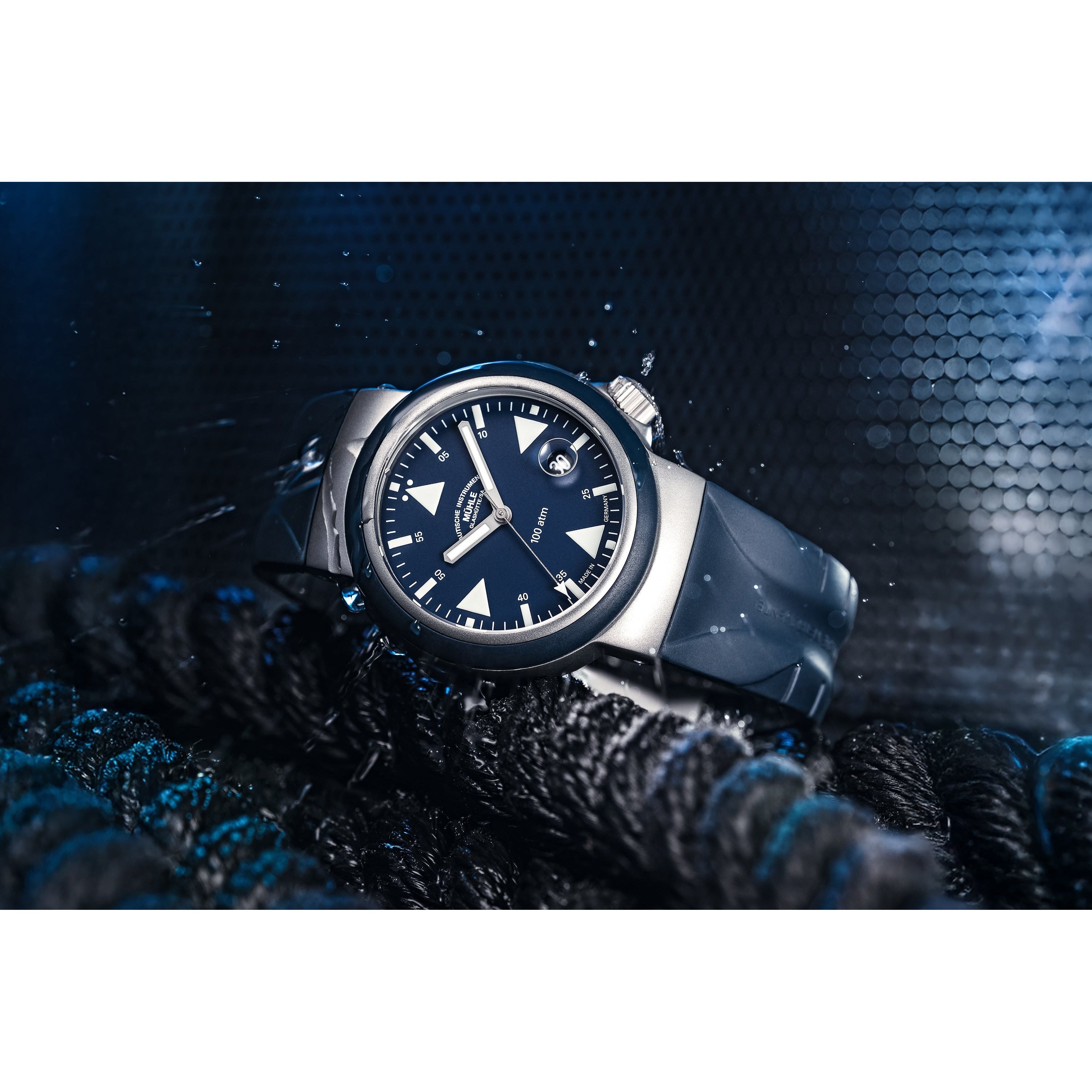 S.A.R. Rescue-Timer Nautical Blue  M1-41-02-KB-II