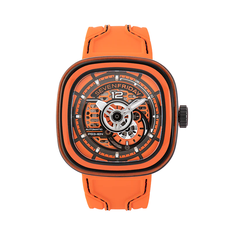 SEVENFRIDAY PS3/03 CCO | Tough orange model with color carbon fiber and ...