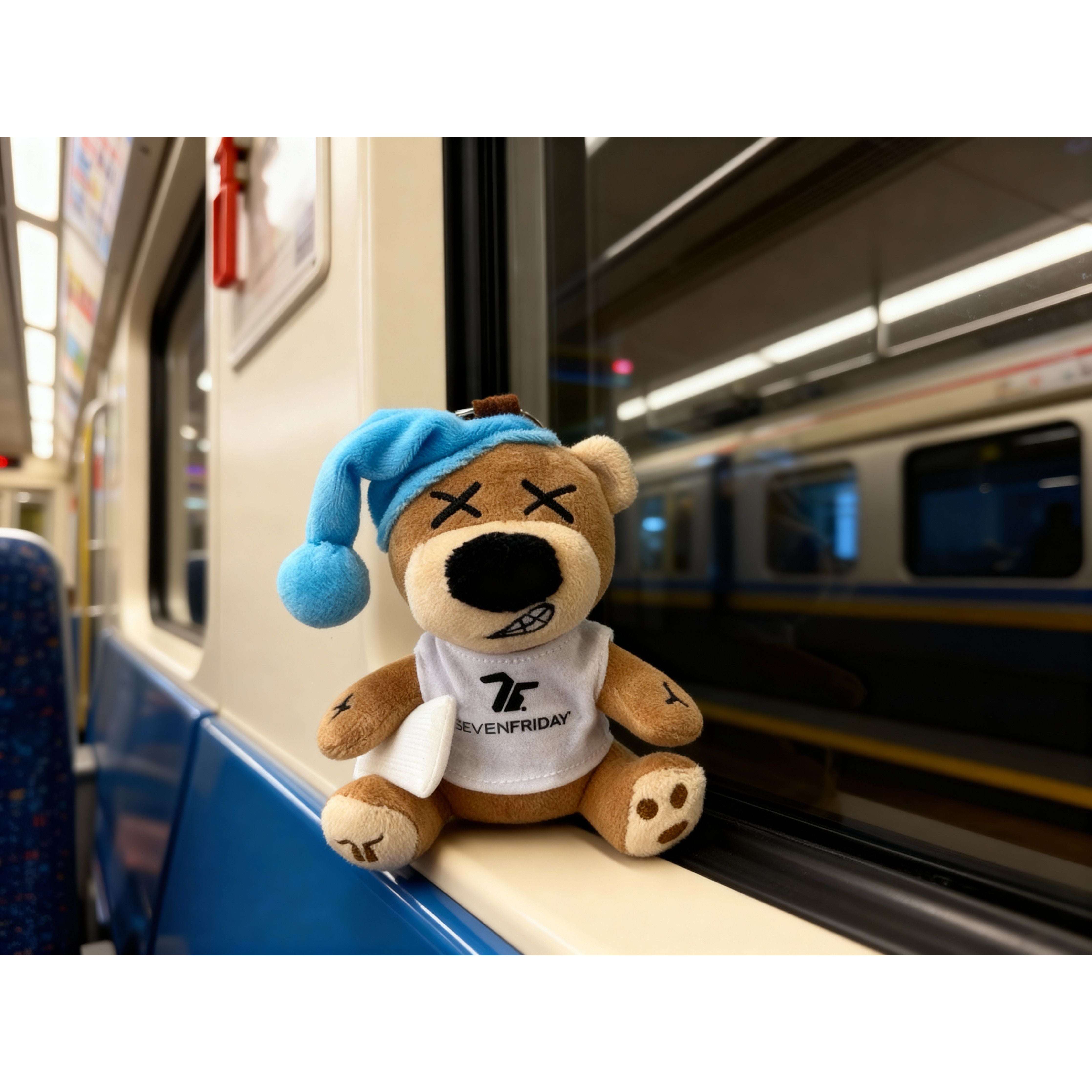 Riley Key Chain - Sleepy Riley