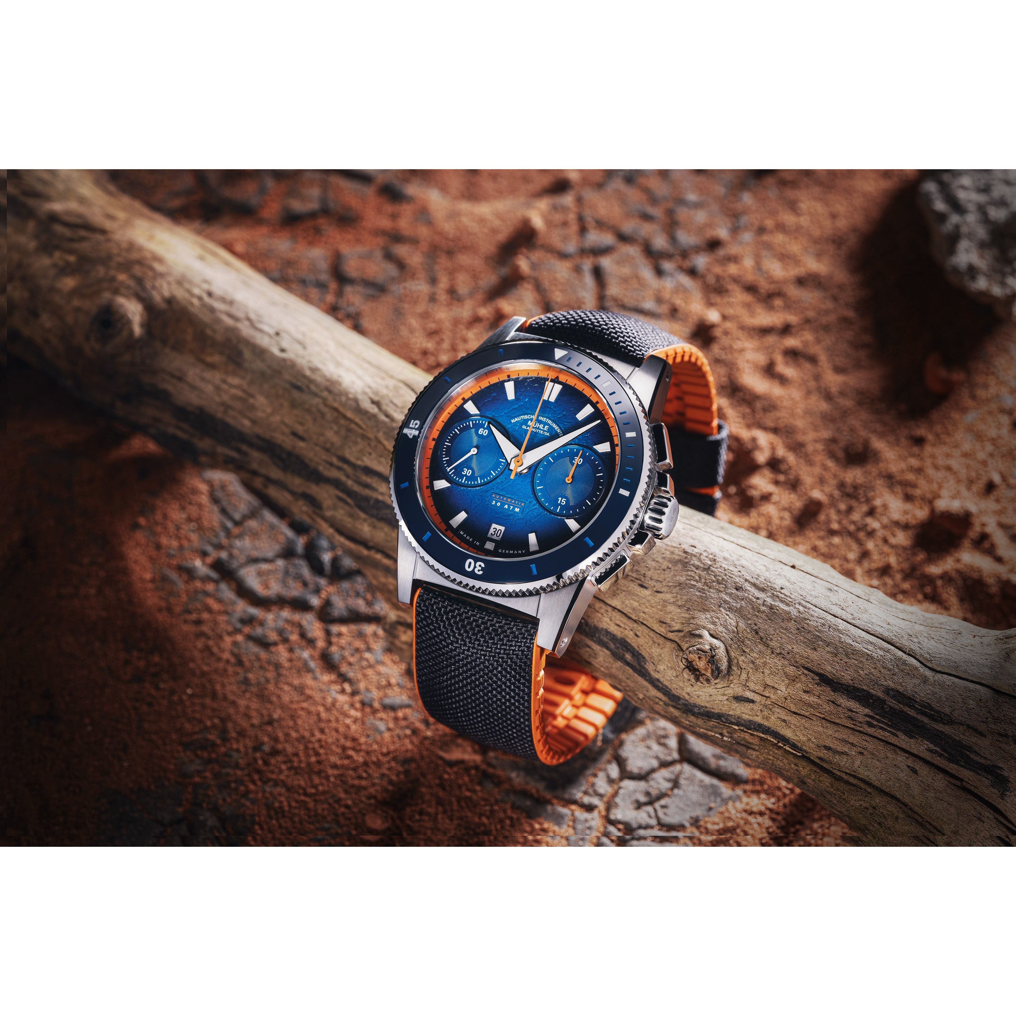 Mühle Glashütte Sportivo Active Chronograph｜30気圧防水×62時間