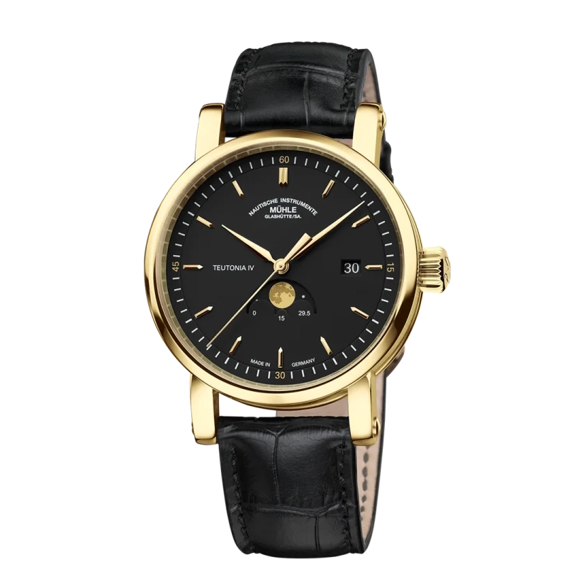 Teutonia IV Moonphase Gold M1-44-03-LB