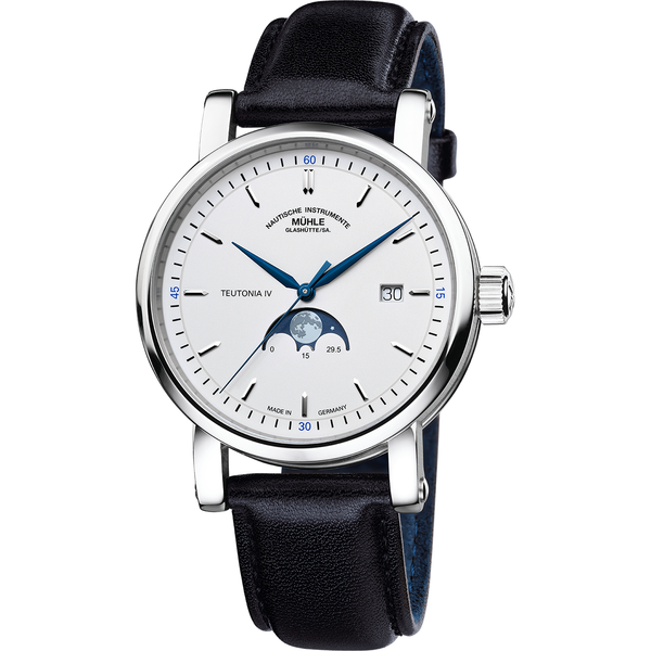 Mühle Glashütte M1-44-05-LB｜Teutonia IV Moonphase 自動巻き 41mm