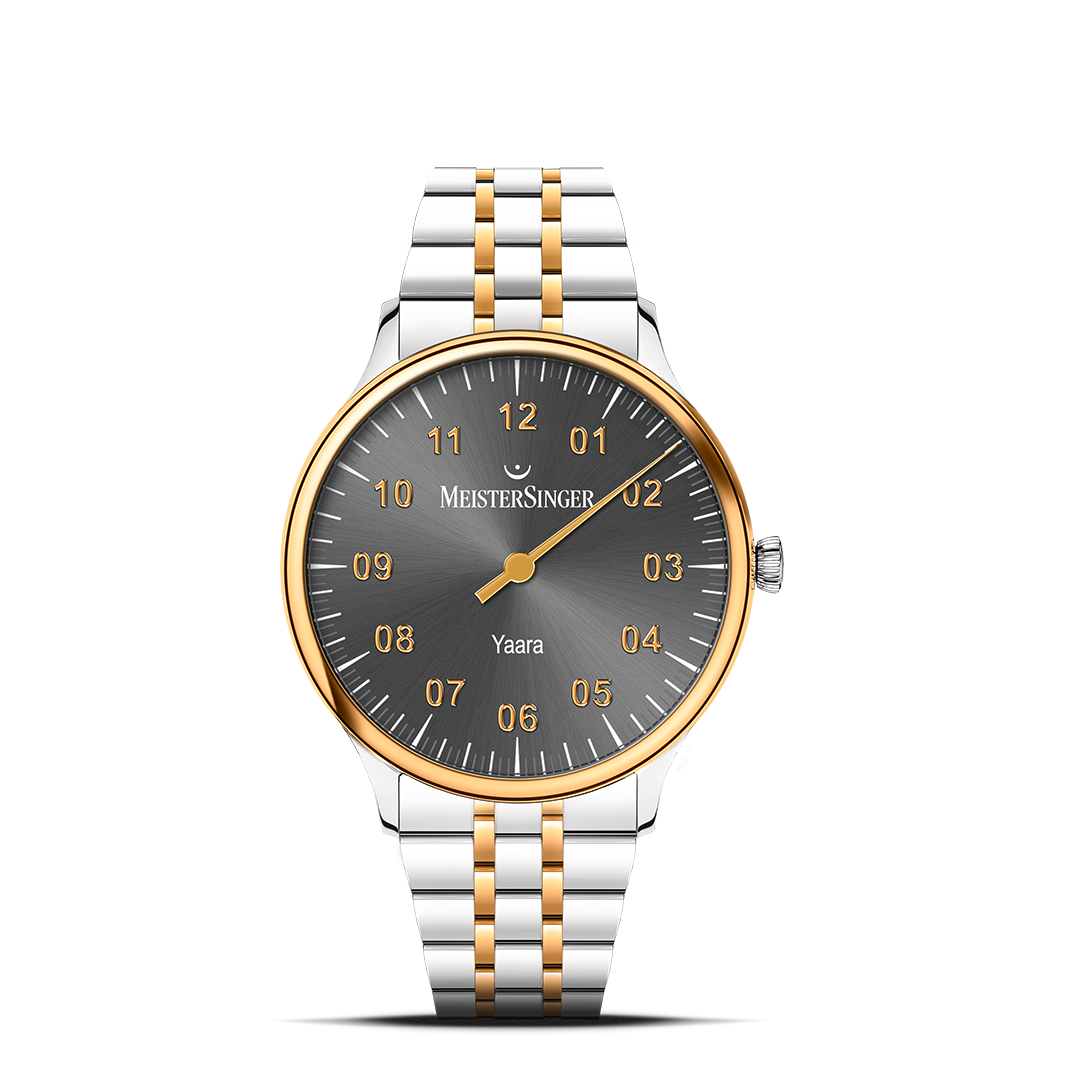 MeisterSinger Yaara - Anthracite with Gold
