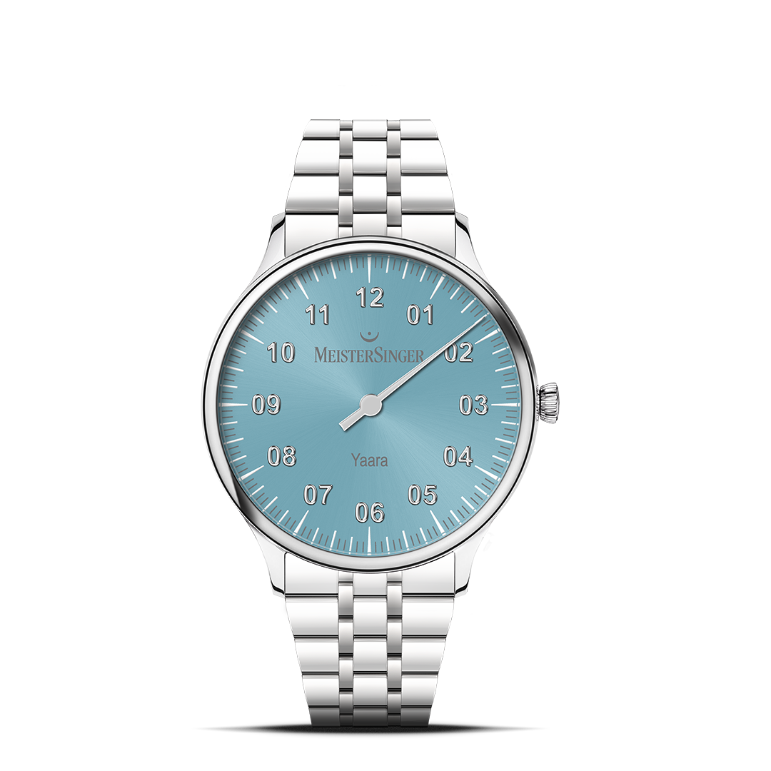MeisterSinger Yaara - Ice Blue with Silver