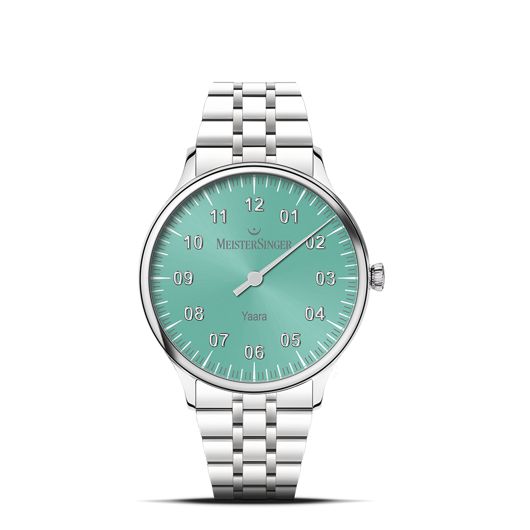MeisterSinger Yaara - Mint with Silver