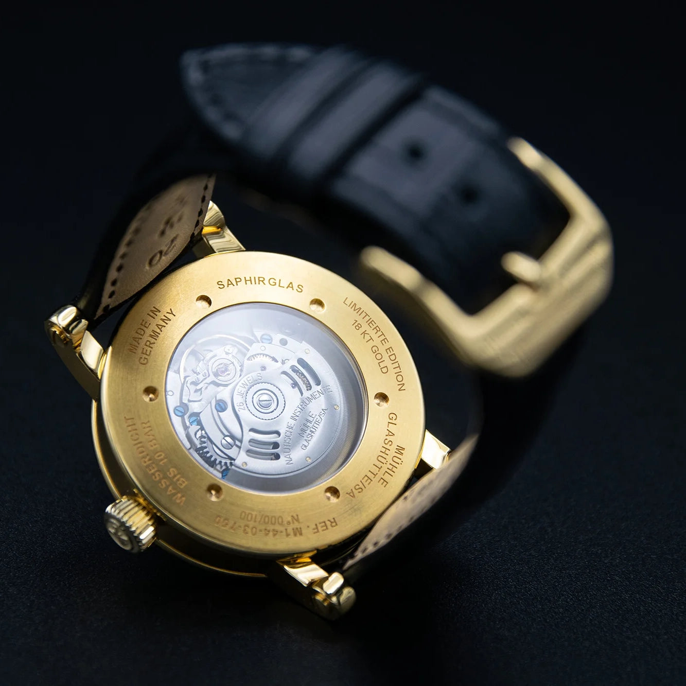 Teutonia IV Moonphase Gold M1-44-03-LB